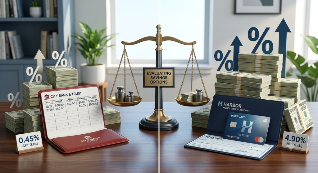 : money market account vs savings account